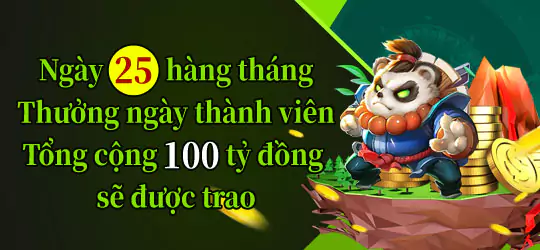 Khuyến mãi ngày 25 hàng tháng